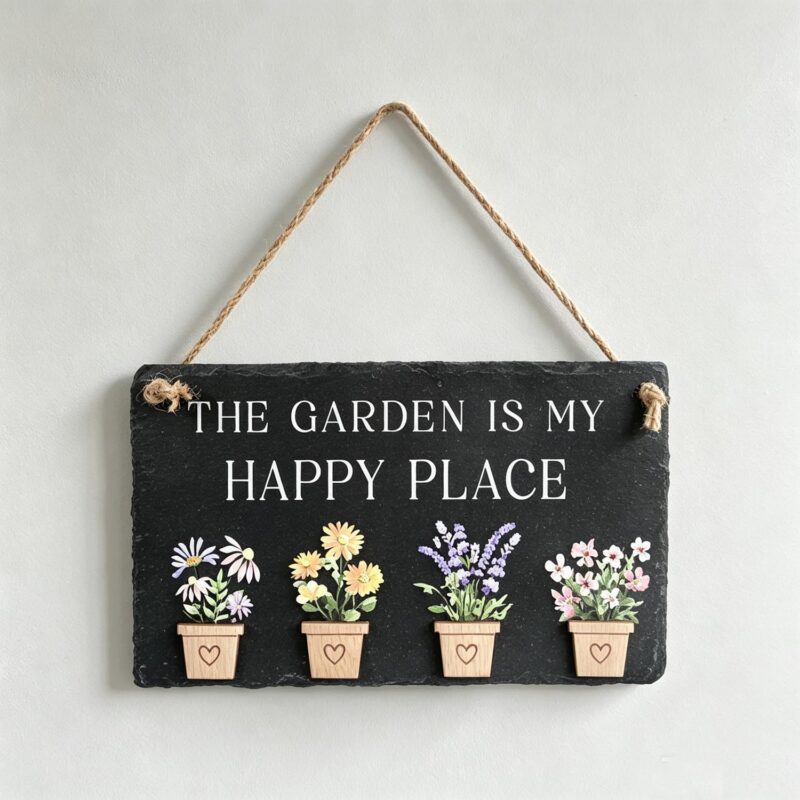 The Garden Is My Happy Place - Garden & Outdoor - lif...