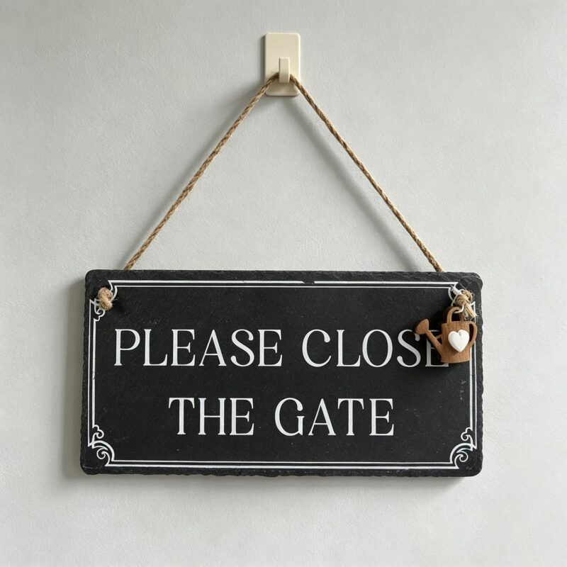 Slate Hanging Wall Plaque - Garden Décor - lr.zacpzw.com
