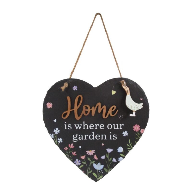 Slate Garden Hanging Plaque - Garden Décor - lr.zacpzw.com