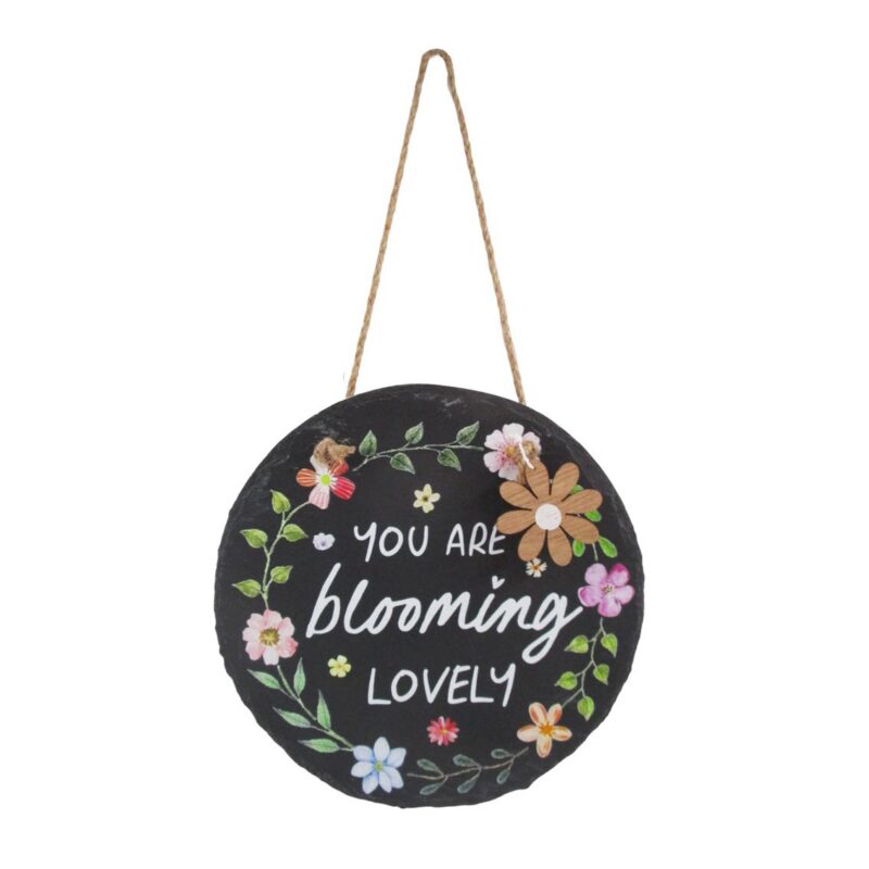 Slate Hanging Wall Plaque - Garden Décor - lr.zacpzw.com