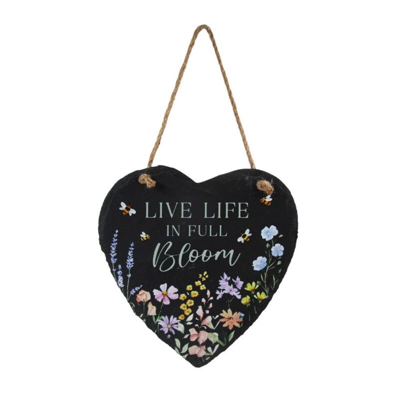 Slate Hanging Wall Plaque - Garden Décor - lr.zacpzw.com