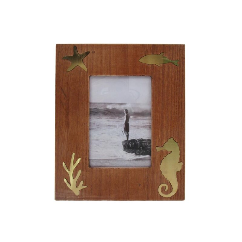 Fotorahmen „Coastal“ aus dunklem Holz – Coastal (Sommer) – Leben...