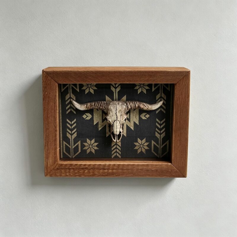 Wooden Shadow Box Wall Plaque - Farmhouse & Country -...