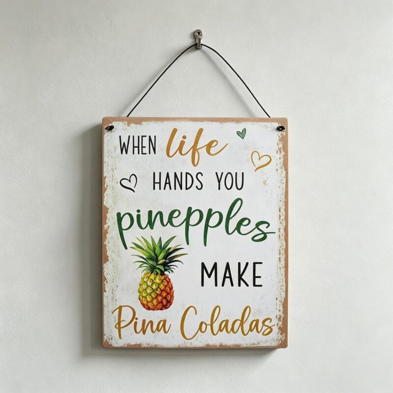 Metal Hanging Sign - Coastal (Summer) - lr.zacpzw.com