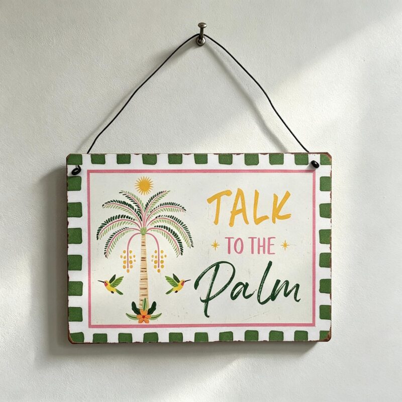Metal Hanging Sign - Coastal (Summer) - lr.zacpzw.com