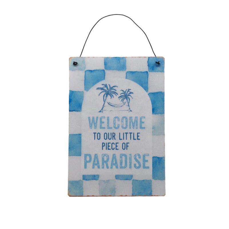 Metal Hanging Sign - Coastal (Summer) - lr.zacpzw.com