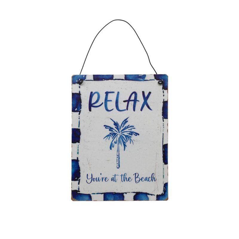Metal Hanging Sign - Coastal (Summer) - lr.zacpzw.com