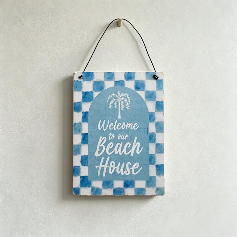 Metal Hanging Sign - Coastal (Summer) - lr.zacpzw.com
