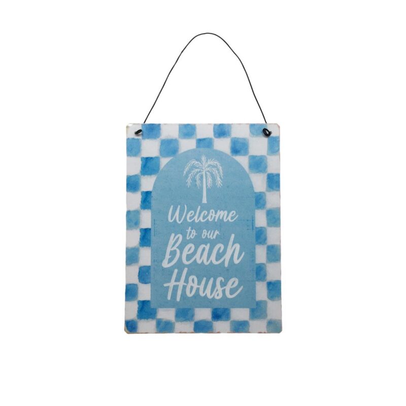 Metal Hanging Sign - Coastal (Summer) - lr.zacpzw.com