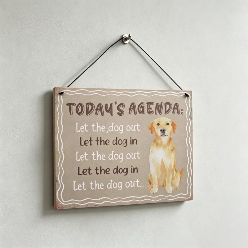 Metal Hanging Sign - Pet Decor - lr.zacpzw.com