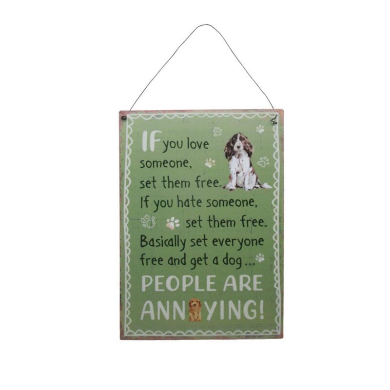 Metal Hanging Sign - Pet Decor - lr.zacpzw.com
