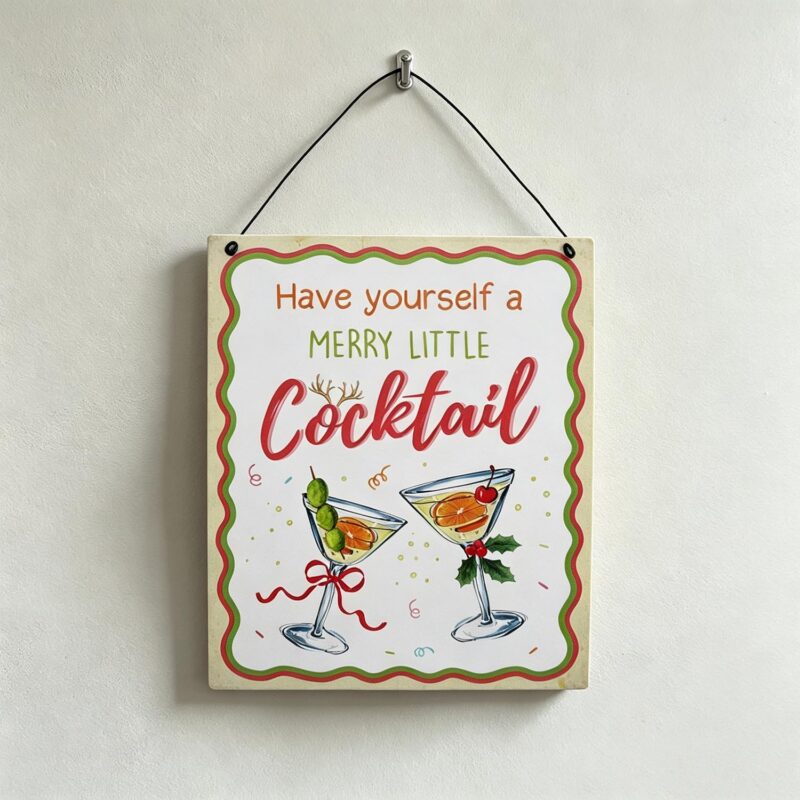 Metal Hanging Plaque - Christmas - lr.zacpzw.com