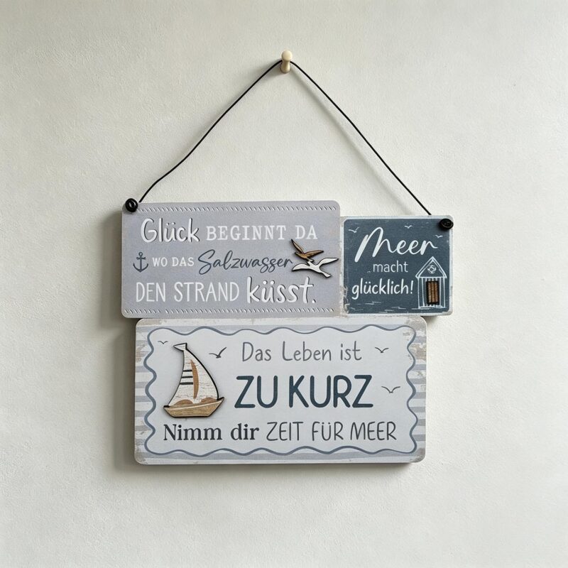 Metal Hanging Sign - Coastal (Summer) - lr.zacpzw.com