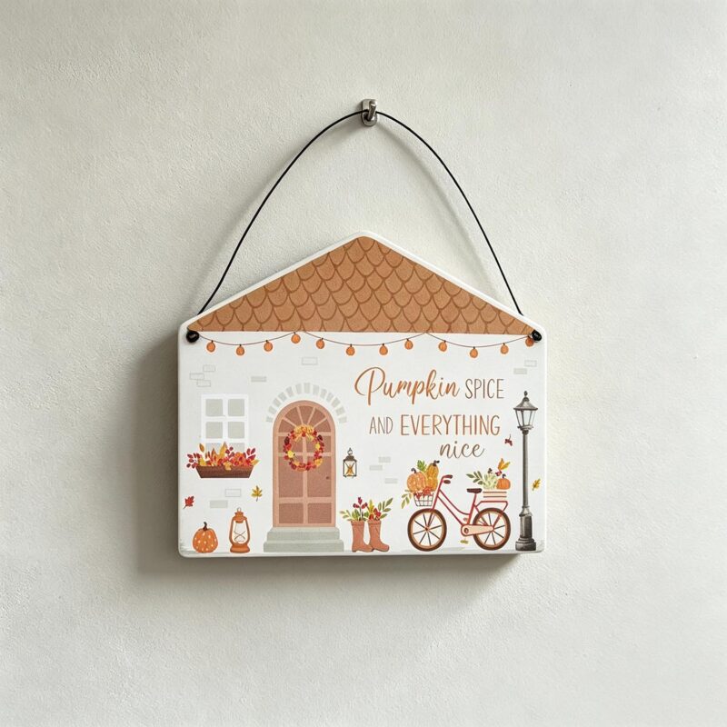 Wooden Hanging Plaque - Autumn - lr.zacpzw.com