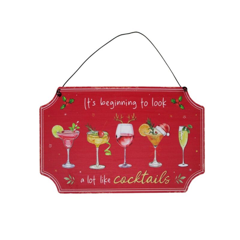 Metal Hanging Plaque - Christmas - lr.zacpzw.com