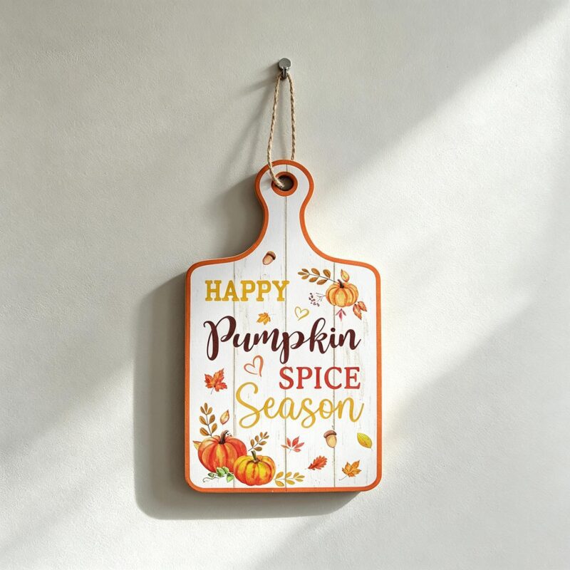 Wooden Hanging Plaque - Autumn - lr.zacpzw.com