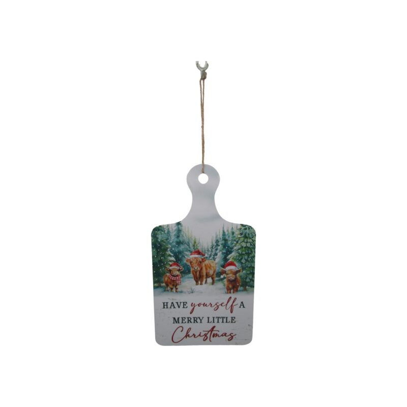 Targa decorativa in legno da appendere - Natale - lr.zacpzw.com