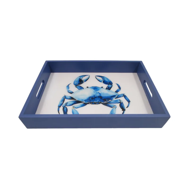 Wooden Serving Tray - Coastal (Summer) - lr.zacpzw.com