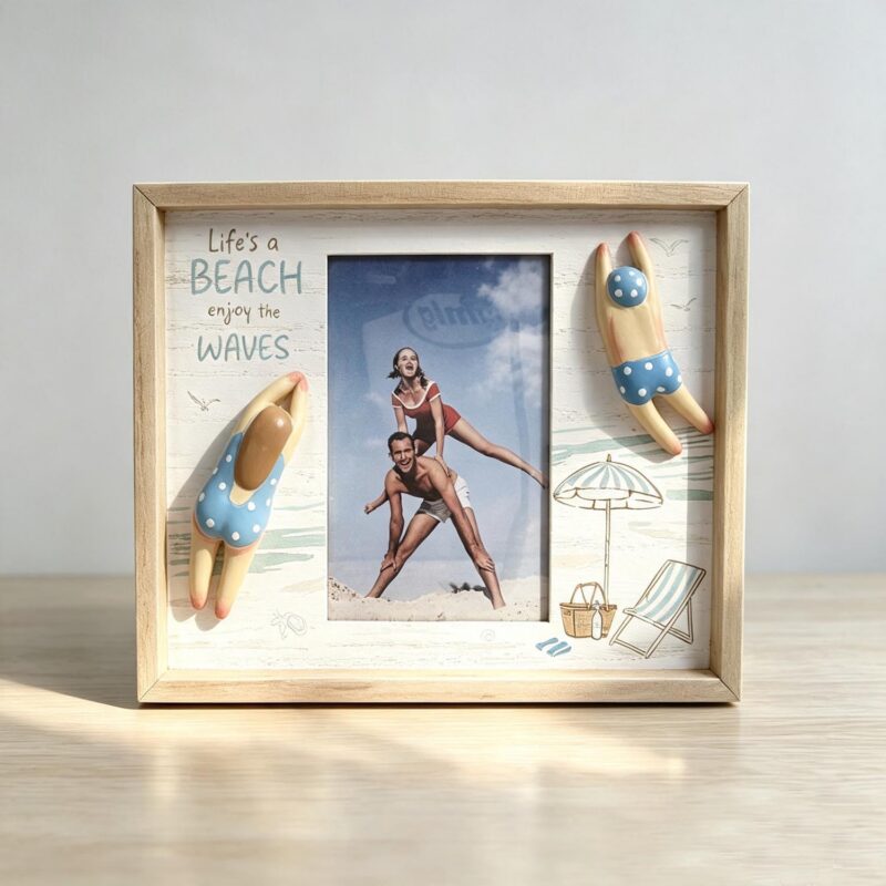 Wooden Photo Frame - Coastal (Summer) - lr.zacpzw.com