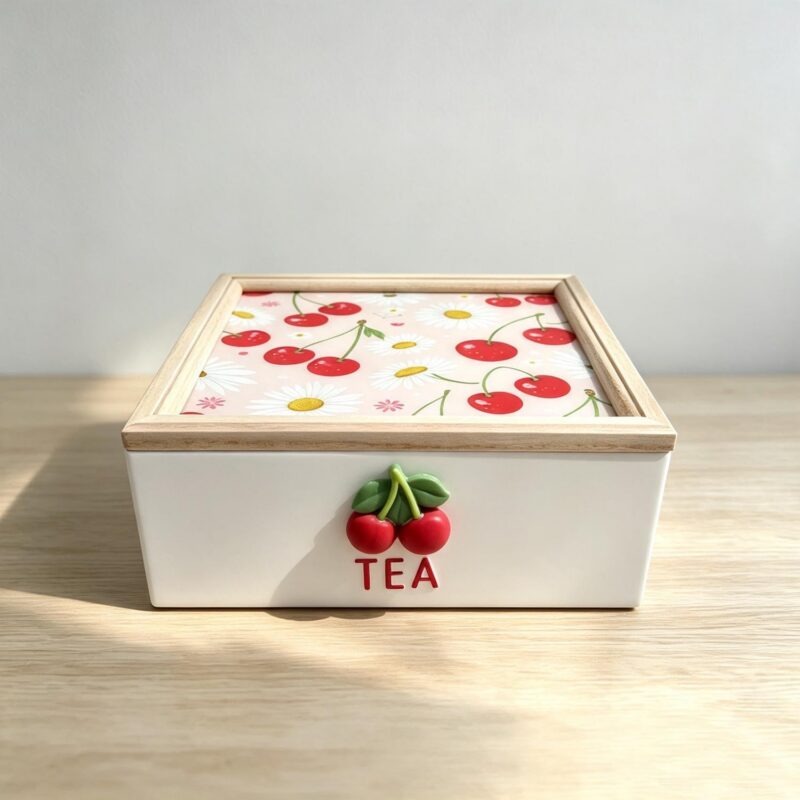 Wooden Tea Storage Box - Kitchen & Dining - life-deco...