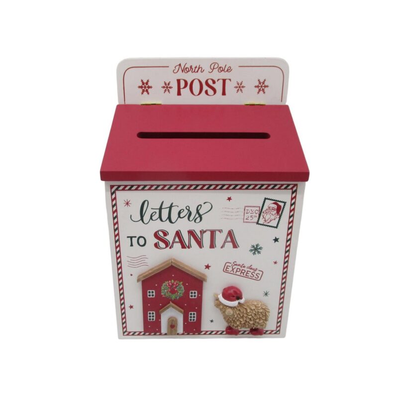 wooden North Pole Post mailbox - Christmas - lr.zacpzw.com