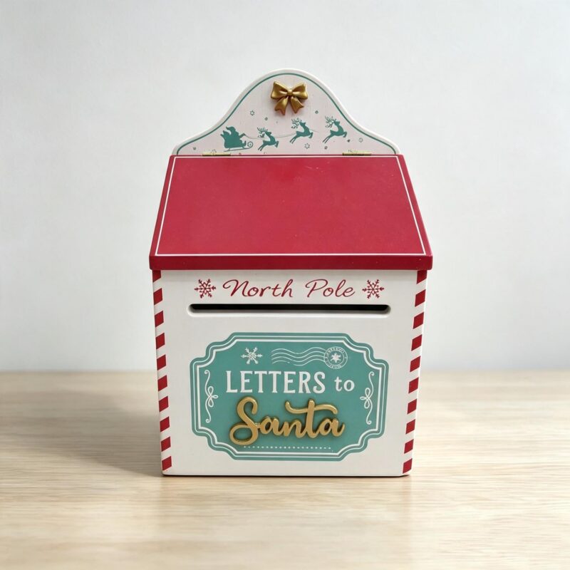 Wooden Decorative Mailbox - Christmas - lr.zacpzw.com