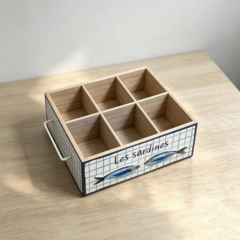 Wooden Divided Storage Tray - Kitchen & Dining - life...