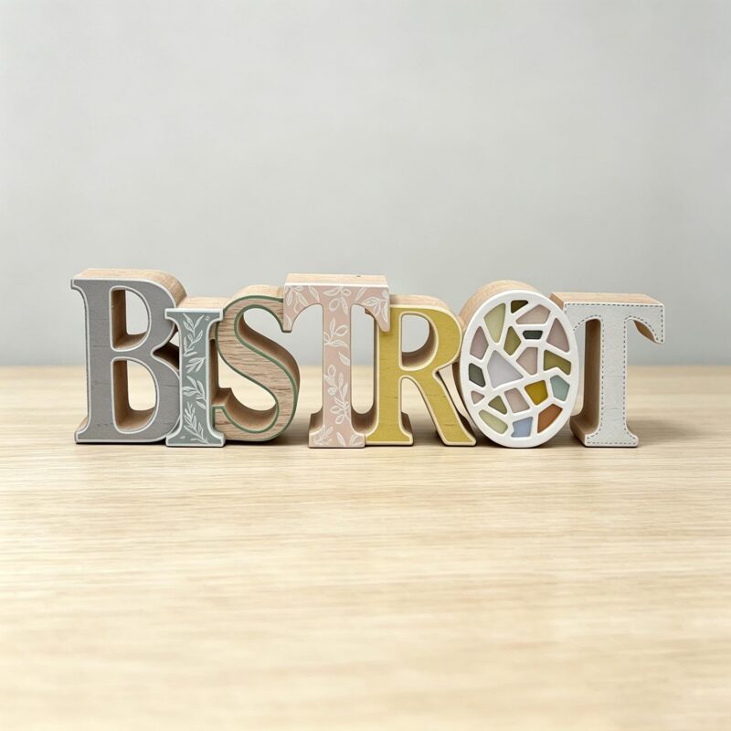 Wooden Letter Table Decor - Kitchen & Dining - life-d...