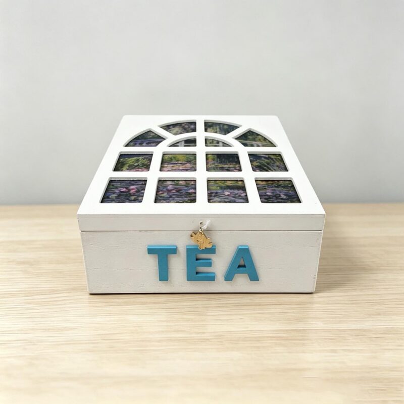 Wooden Tea Storage Box - Garden Décor - lr.zacpzw.com