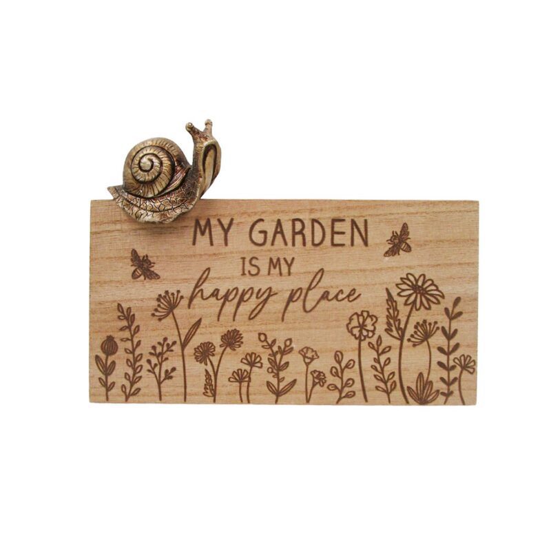 Targhetta decorativa in legno per giardino - Decorazioni da giardino - lr.zacpzw.com