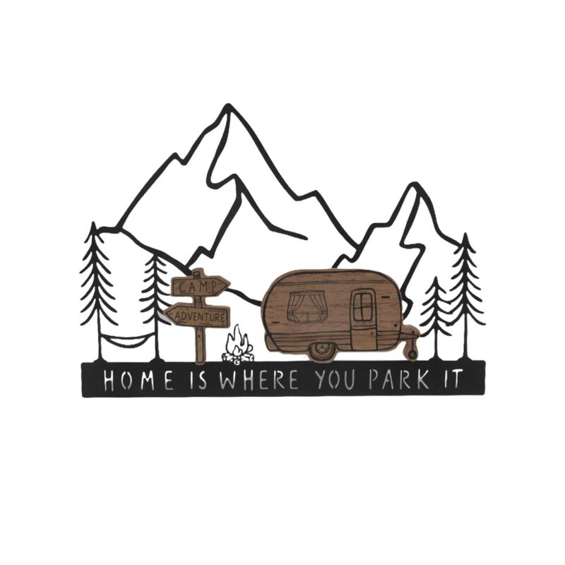 Mountain Lodge Metal Decor - Mountain Lodge - lr.zacpzw.com