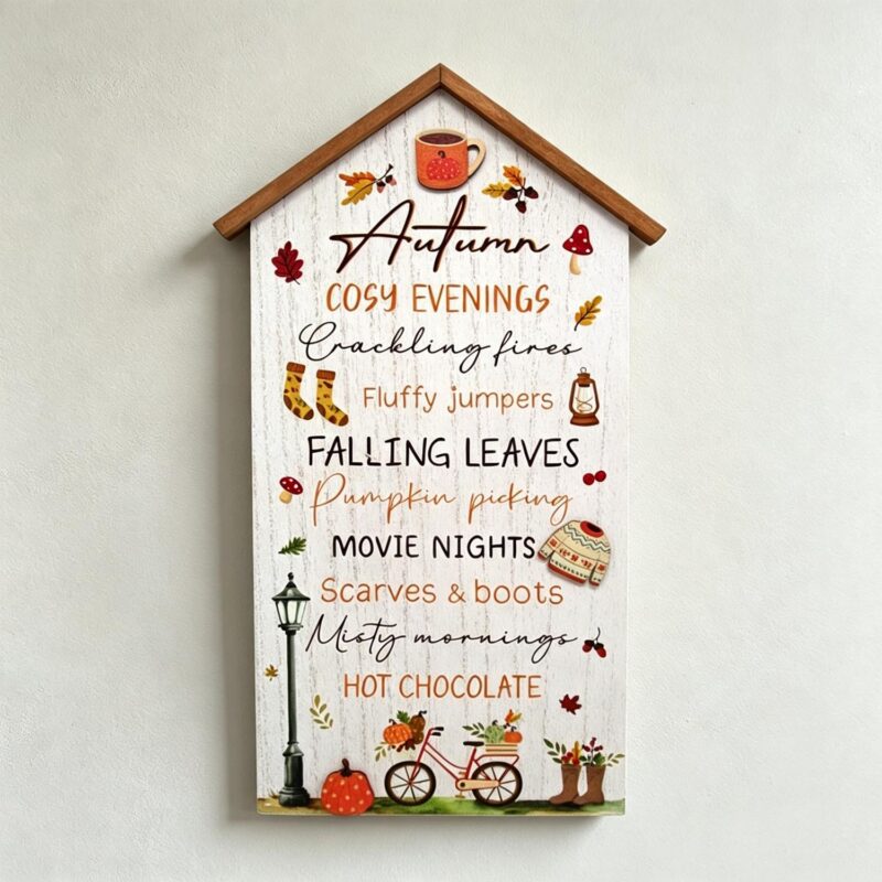 Decoración otoñal en madera - Otoño - lr.zacpzw.com