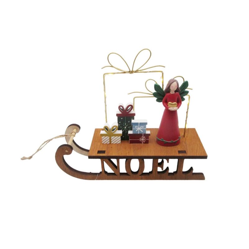 Decorazione da tavolo in legno - Natale - lr.zacpzw.com