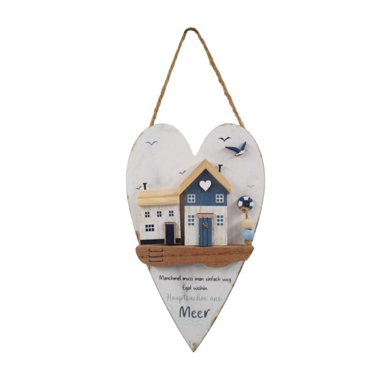 Wooden Hanging Plaque - Coastal (Summer) - lr.zacpzw.com