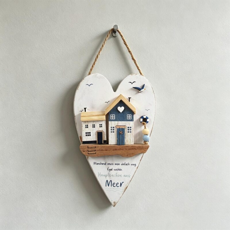 Wooden Hanging Plaque - Coastal (Summer) - lr.zacpzw.com