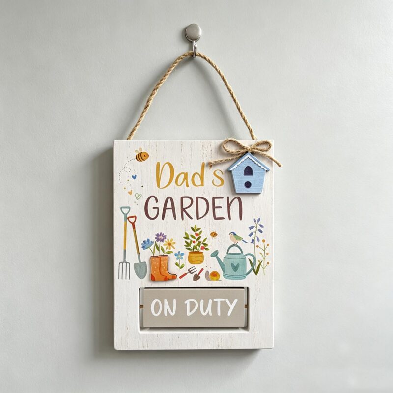 Wooden Hanging Sign - Garden Décor - lr.zacpzw.com