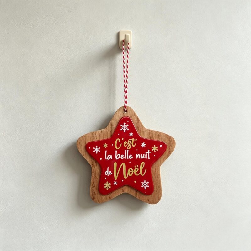Double‑Layer Star‑Shaped Wooden Christmas Hanging Ornament</trp-post-conta...