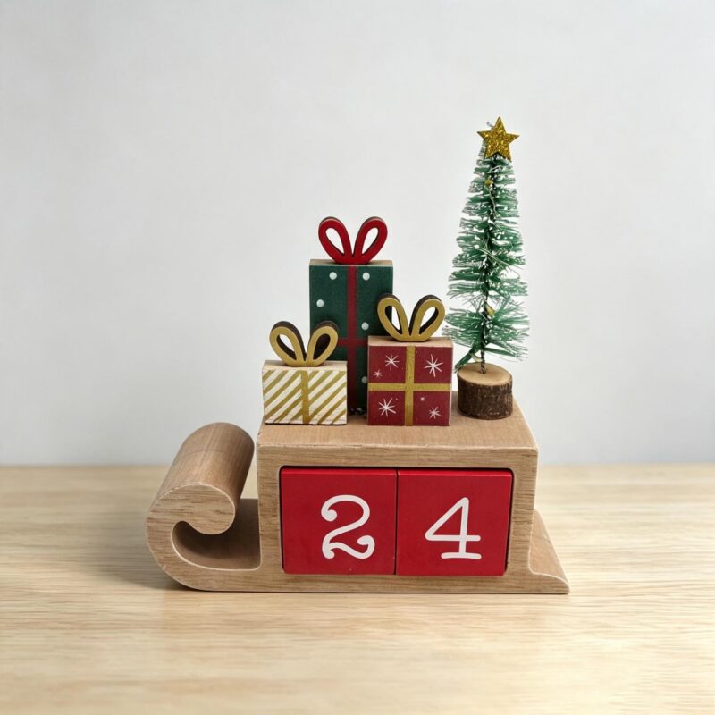 Wooden Christmas Table‑top Ornament - Christmas - life...