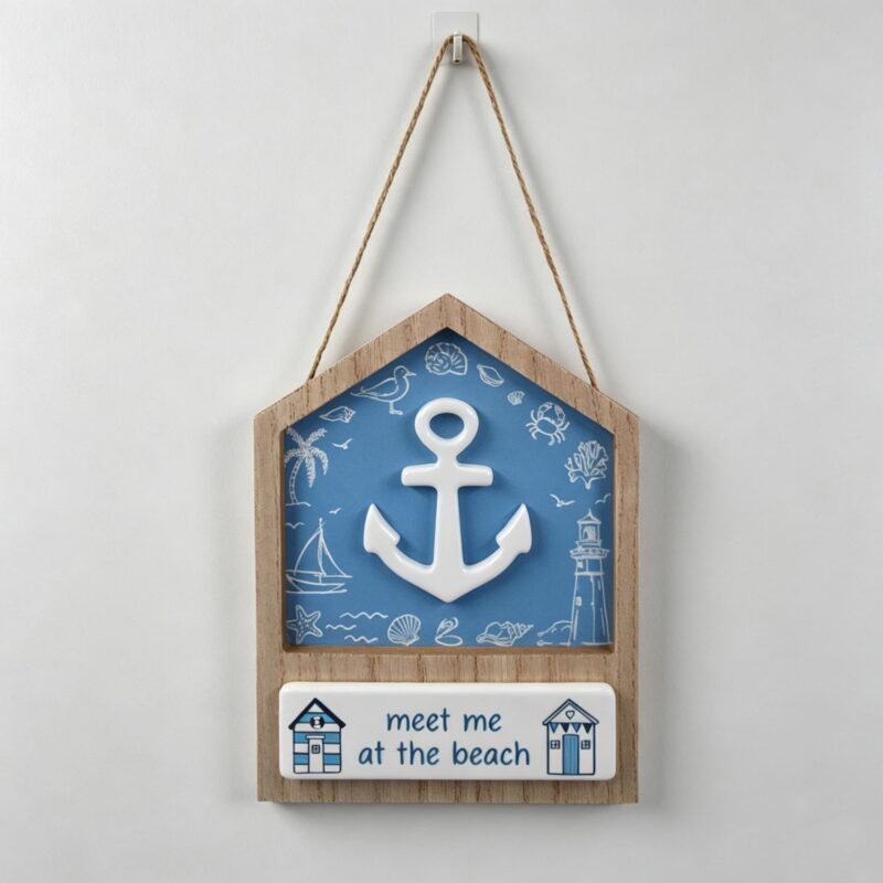 Wooden Hanging Plaque - Coastal (Summer) - lr.zacpzw.com