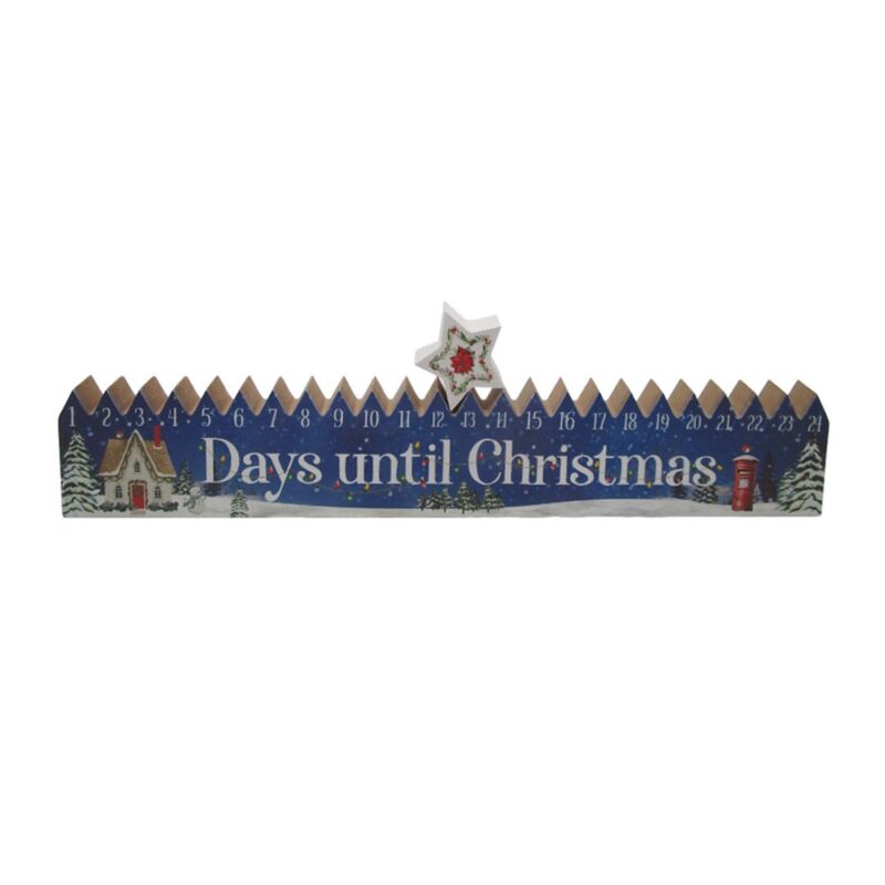 Wooden  Calendar - Christmas - lr.zacpzw.com
