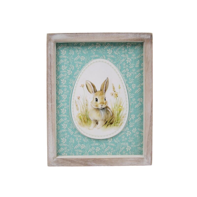 Framed Easter Bunny Wall Art - Easter - lr.zacpzw.com