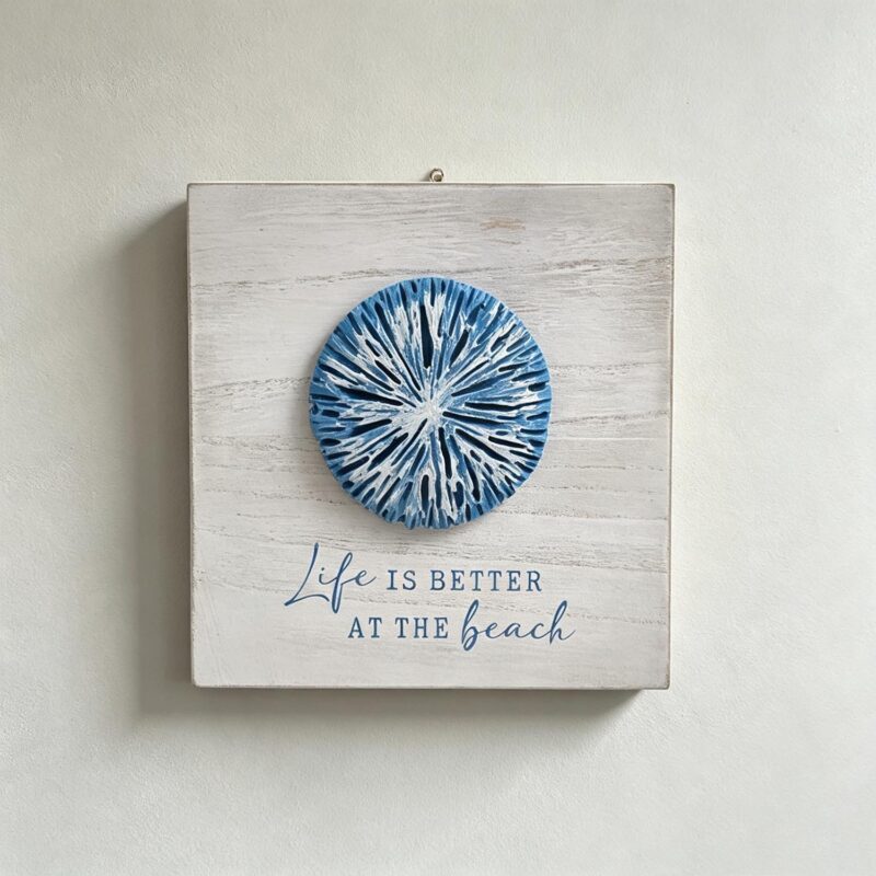 Wooden Block Sign - Coastal (Summer) - lr.zacpzw.com