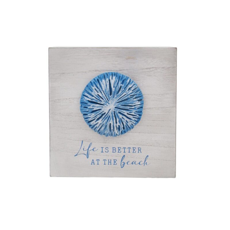 Wooden Block Sign - Coastal (Summer) - lr.zacpzw.com