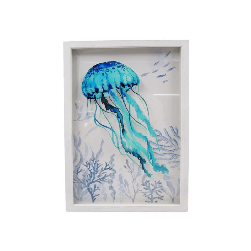 Coastal Shadow‑box Wall Decor - Coastal (Summer) - life...