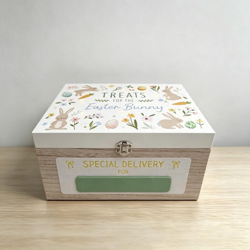Easter Bunny Treat Wooden Box - Easter - lr.zacpzw.com