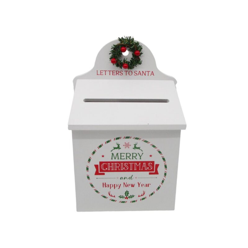 Wooden Santa Letter Mailbox Ornament - Christmas - lr.zacpzw.com