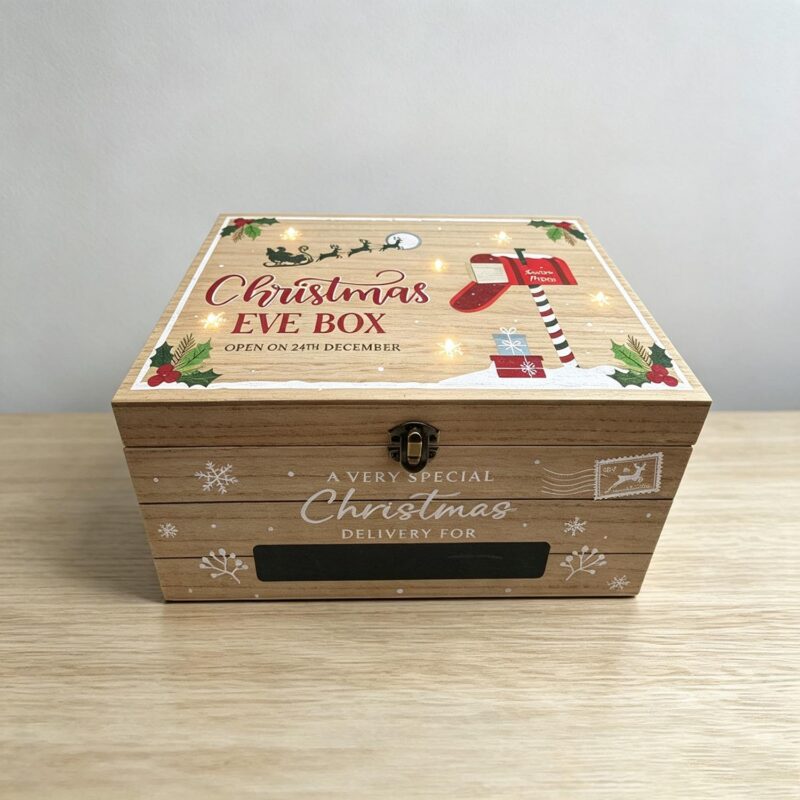 Wooden Christmas Eve Gift Box - Christmas - lr.zacpzw.com