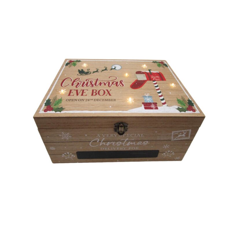 Wooden Christmas Eve Gift Box - Christmas - lr.zacpzw.com