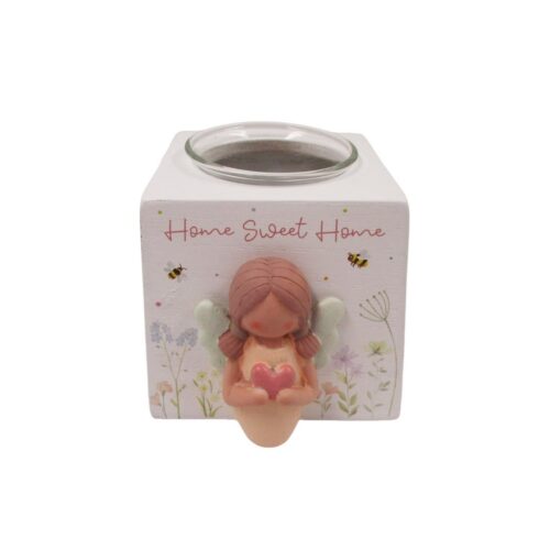 Wooden Single Tealight Holder - Love & Friendship - ...