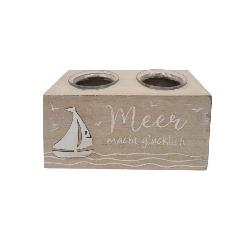 Wooden 2-Hole Candle Box - Coastal (Summer) - lr.zacpzw.com